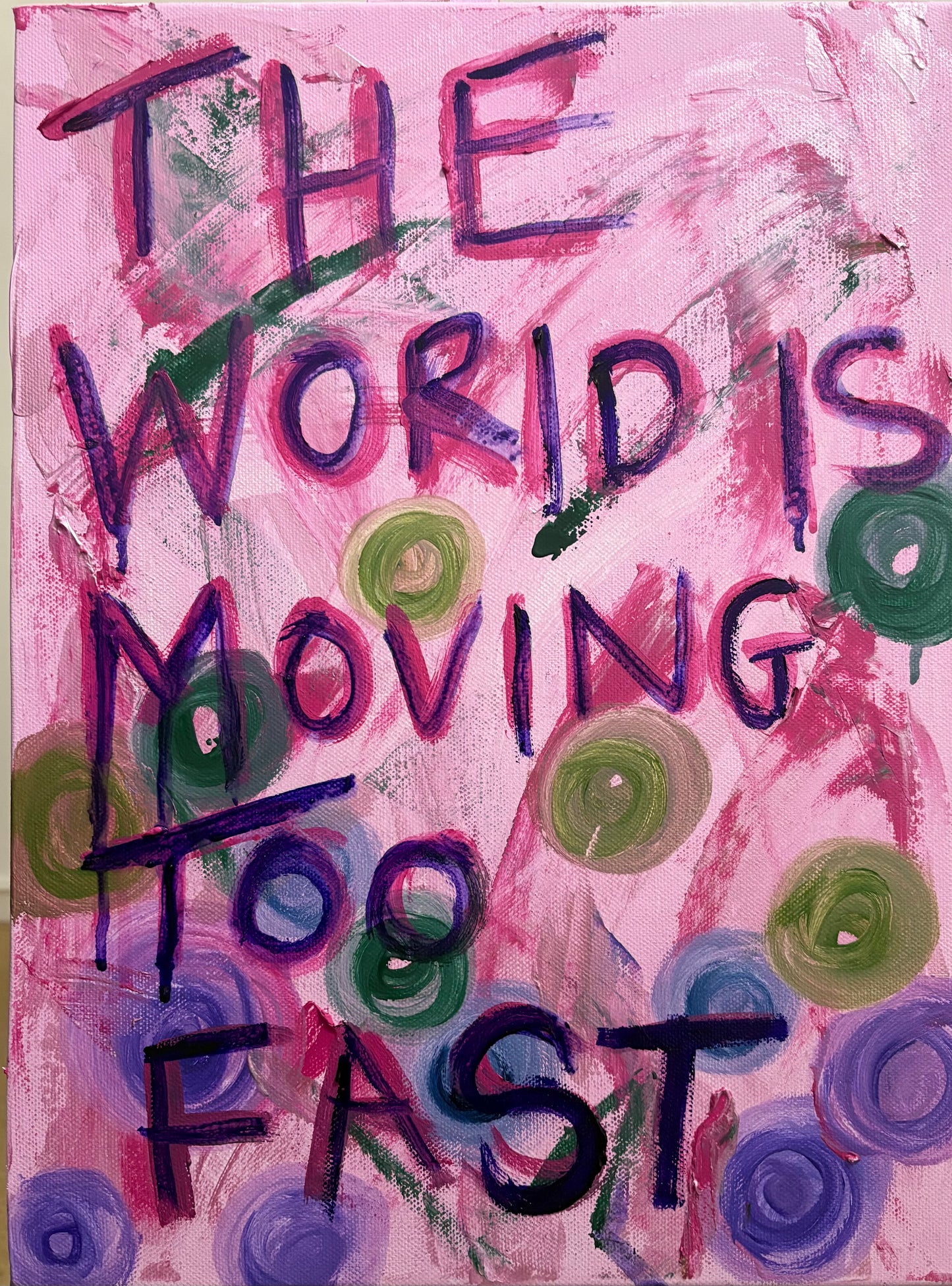 ‘Out of time’ Original painting